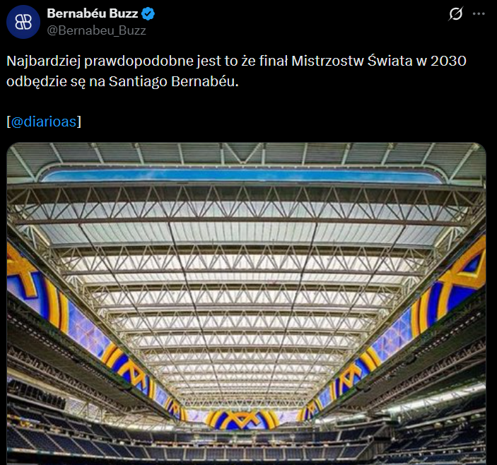 Na tym stadionie ma odbyć się FINAŁ MŚ 2030!